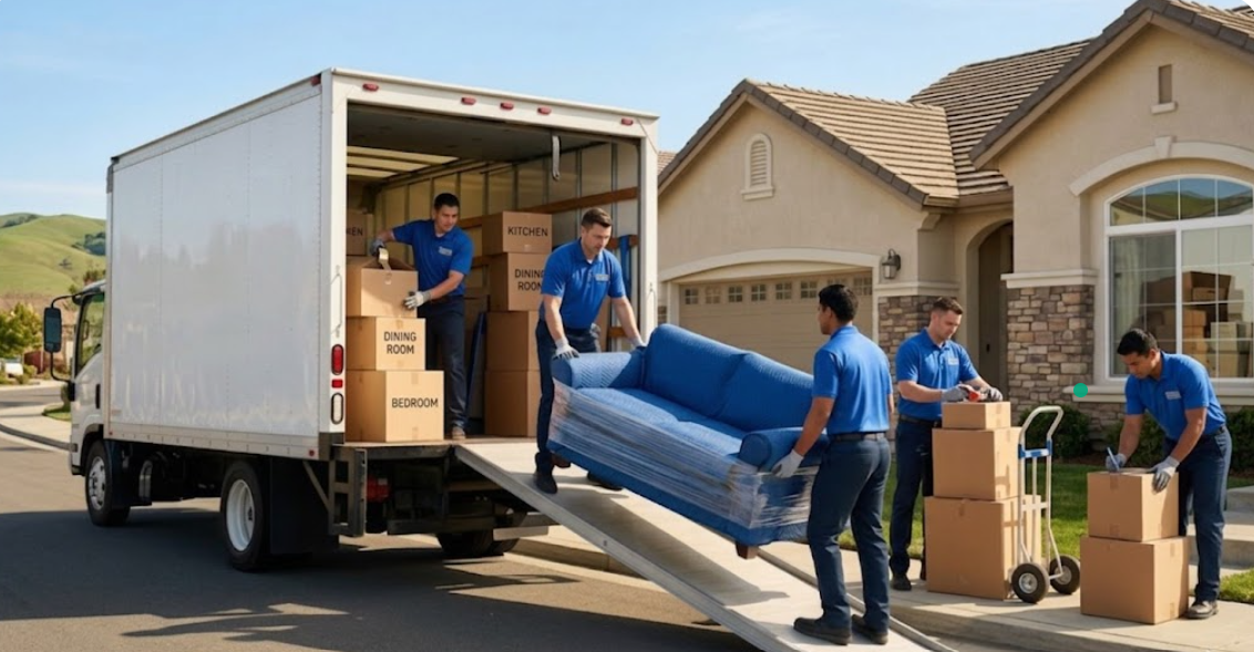 House Relocation Services in Vacaville, CA