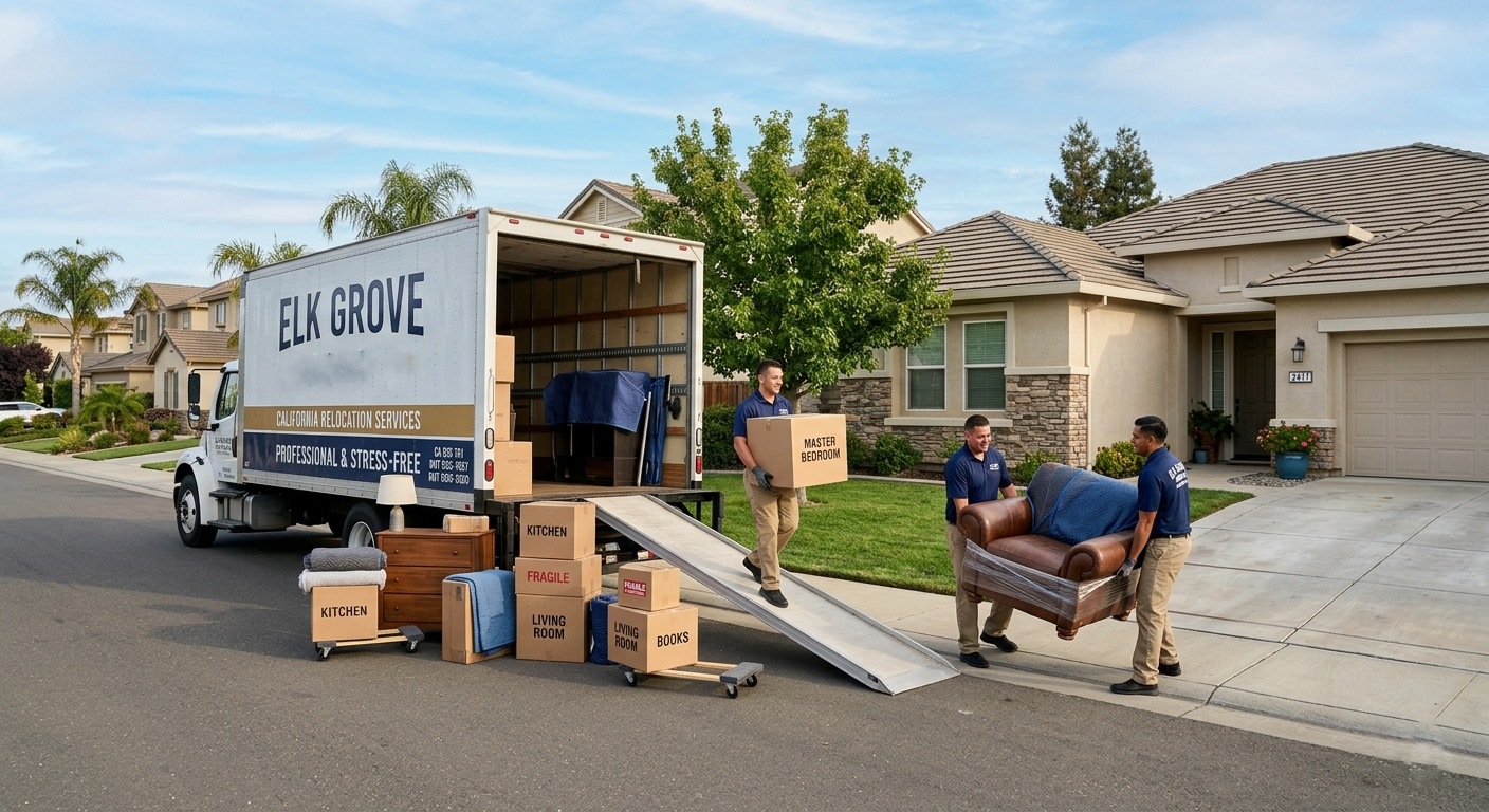 Residential Moving Elk Grove CA